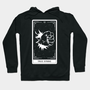 True Strike Dnd 5e Spells Tarot Card Dungeons and Dragons Gift Hoodie